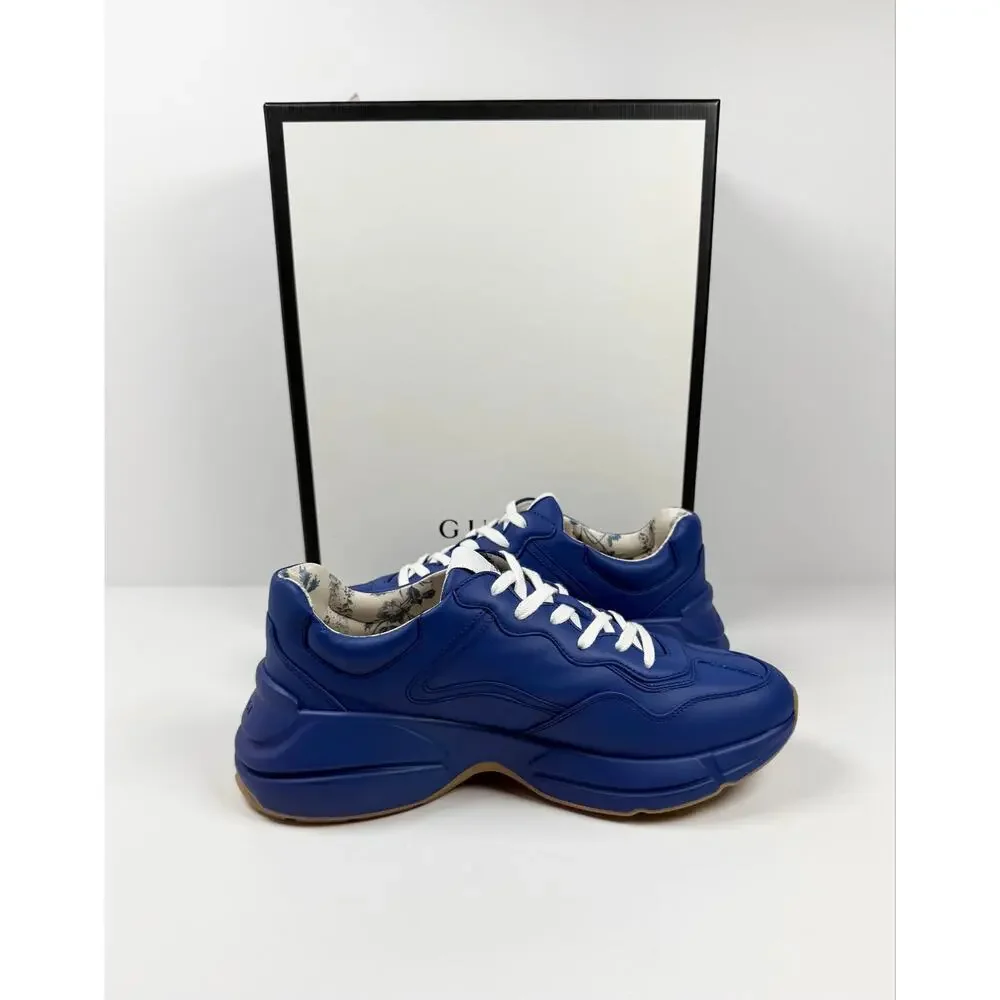 Size 8US - Gucci Rhyton NY Yankee Blue NEW